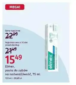 Rossmann Pasta do zębów Elmex oferta