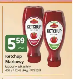 Marketvita Ketchup Markowy łagodny Roleski oferta