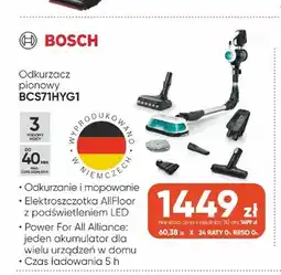 Max Elektro Odkurzacz pionowy Bosch BCS71HYG1 oferta