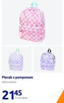 Action Plecak z pomponem oferta