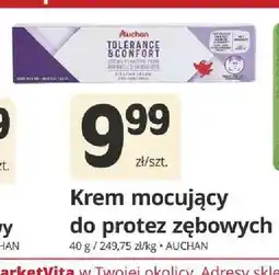 Marketvita Krem mocujący do protez zębowych Auchan oferta