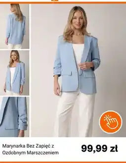 Born2be Marynarka bez zapięć z ozdobnym marszczeniem Born2be oferta