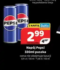 Delfin Napój gazowany Pepsi oferta