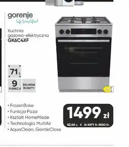 Max Elektro Kuchnia gazowo-elektryczna Gorenje GK6C4XF oferta