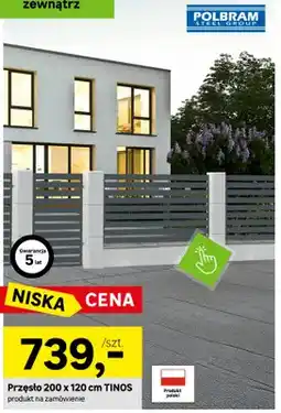 Leroy Merlin Przęsło Polbram Steel Group Tinos oferta