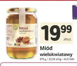 Marketvita Miód wielokwiatowy Auchan oferta