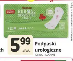 Marketvita Podpaski urologiczne Auchan oferta