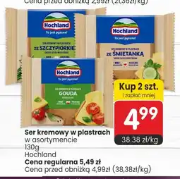 Market Point Ser kremowy w plastrach ze szczypiorkiem Hochland oferta