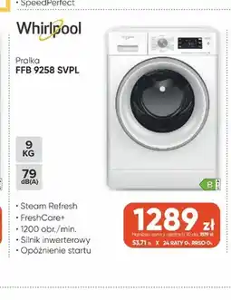 Max Elektro Pralka Whirlpool Ffb 9258 Svpl oferta