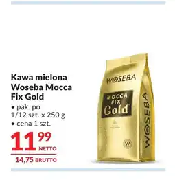 Makro Kawa mielona Woseba Mocca Fix Gold oferta
