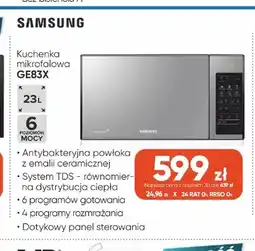 Max Elektro Kuchenka mikrofalowa Samsung GE83X oferta
