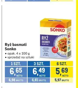 Makro Ryż basmati Sonko oferta