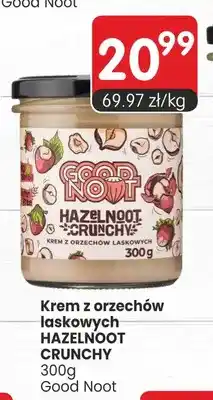 Market Point Krem z orzechów laskowych Hazelnoot Crunchy Good Noot oferta