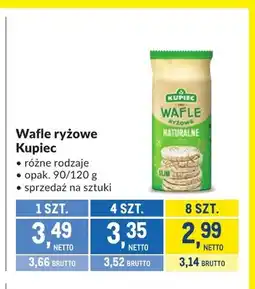Makro Wafle ryżowe Kupiec oferta