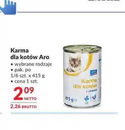 Makro Karma dla kotów Aro oferta