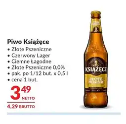 Makro Piwo Książęce Złote Pszeniczne oferta