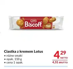 Makro Ciastka z kremem Lotus oferta