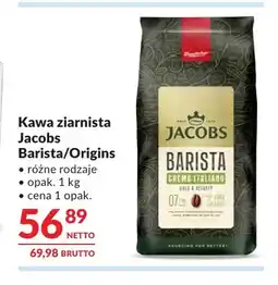 Makro Kawa ziarnista Jacobs Barista Origins oferta