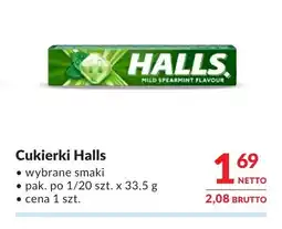 Makro Cukierki Halls oferta