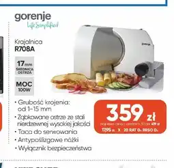 Max Elektro Krajalnica Gorenje R708A oferta