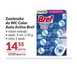 Makro Zawieszka do WC Bref Color Auto Active 3-pak oferta