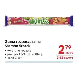 Makro Guma rozpuszczalna Mamba Storck oferta