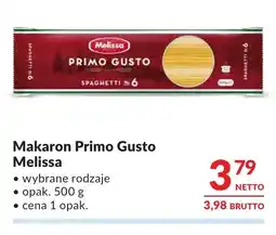 Makro Makaron Primo Gusto Melissa oferta