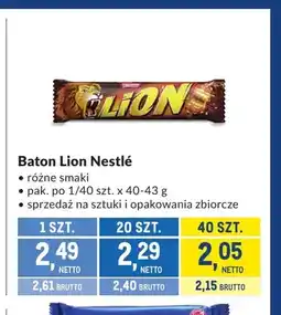Makro Baton Lion Nestlé oferta