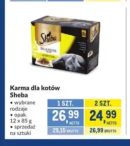 Makro Karma dla kotów Sheba 12-pak oferta