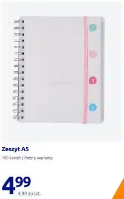 Action Zeszyt A5 100 kartek oferta