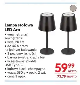 Makro Lampa stołowa LED Aro 2-pak oferta