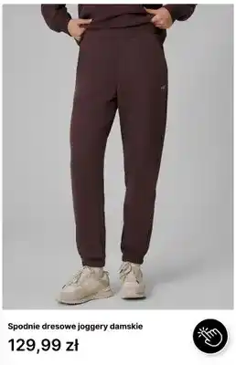 Spodnie dresowe joggery damskie 4F