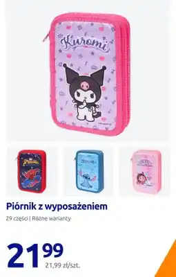 Action Piórnik z wyposażeniem 29 części oferta
