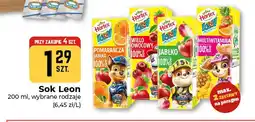 Społem Częstochowa Sok Leon multiwitamina Hortex oferta