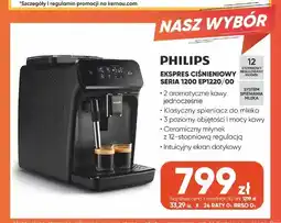 Max Elektro Ekspres ciśnieniowy Philips Seria 1200 EP1220/00 oferta