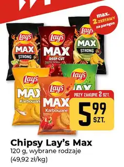 Społem Częstochowa Chipsy Lay's Max oferta