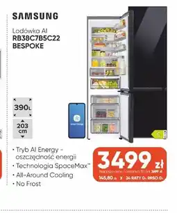 Max Elektro Lodówka Ai Samsung RB38C7B5C22 Bespoke oferta