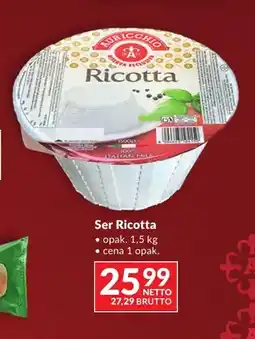 Makro Ser ricotta Auricchio oferta
