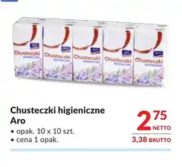 Makro Chusteczki higieniczne Aro 10-pak oferta