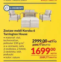 Makro Zestaw mebli Koroba 6 Tarrington House oferta