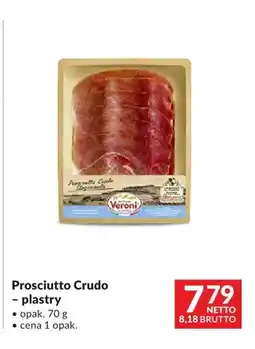 Makro Prosciutto Crudo plastry Veroni oferta