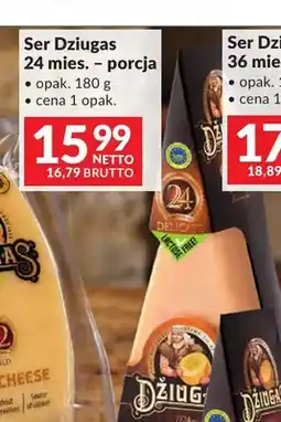 Makro Ser Dziugas 24 mies. porcja oferta