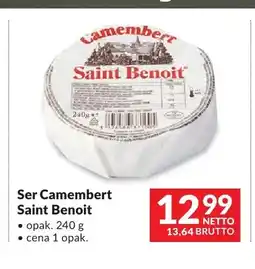 Makro Ser camembert Saint Benoit oferta
