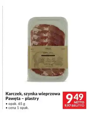 Karczek Pawęta plastry