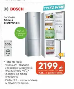 Max Elektro Lodówka Bosch Serie 4 KGN39VLEB oferta