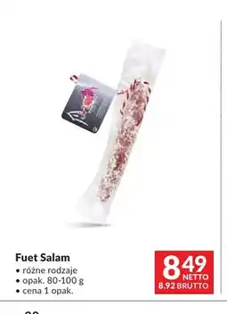 Makro Kiełbasa fuet Salam oferta