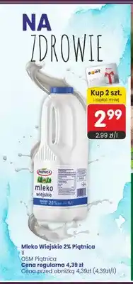 Market Point Mleko wiejskie Piątnica 2% oferta