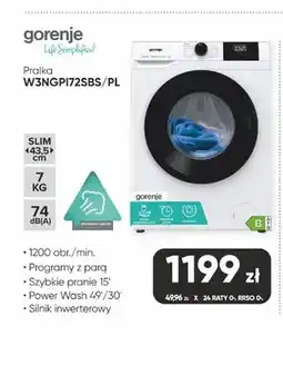Max Elektro Pralka Gorenje W3NGPI72SBS/PL oferta