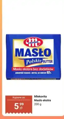Dino Masło ekstra bez dodatków Mlekovita Polskie 82% oferta