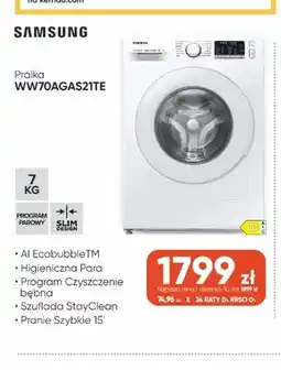 Max Elektro Pralka Samsung WW70AGAS21TE oferta